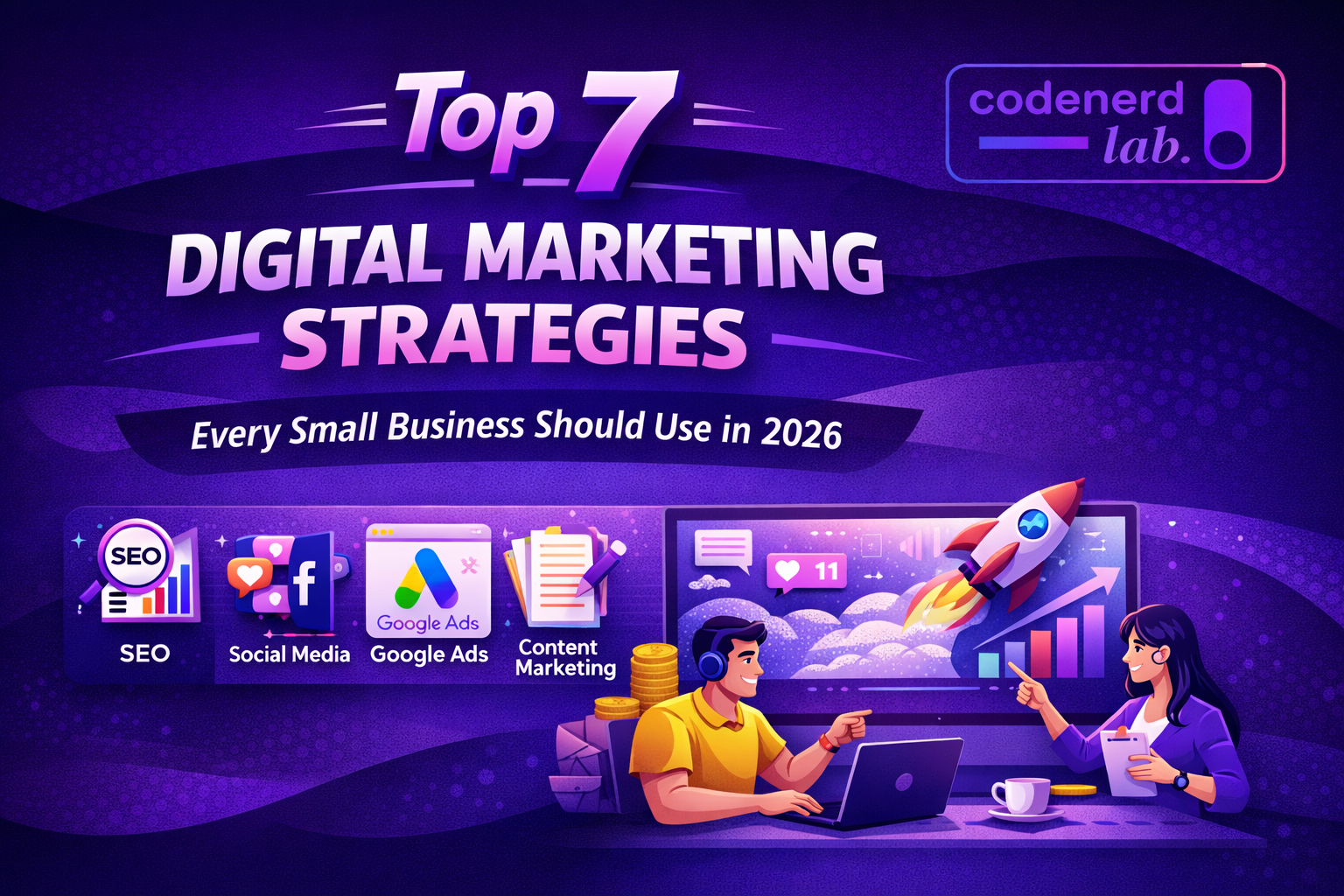 Top 7 Digital Marketing Strategies Every Small Business Should Use in 2026